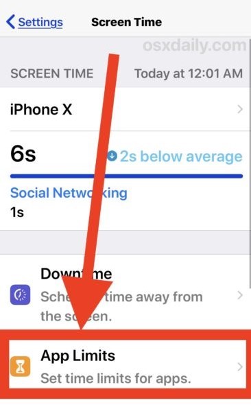 remove screen time limit