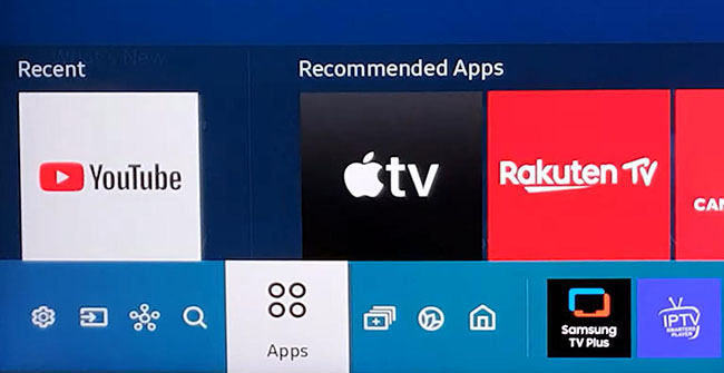 samsung tv apps