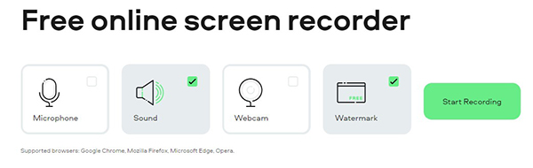 record streaming video online