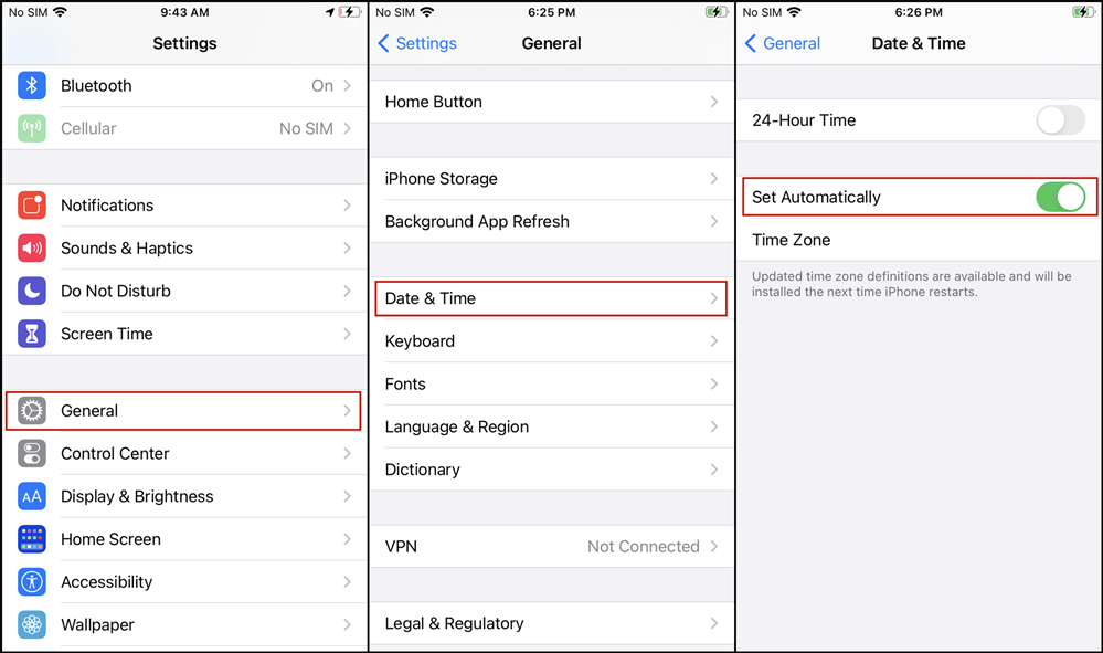 adjust device time to hack screen time