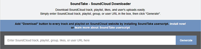 online soundcloud downloader