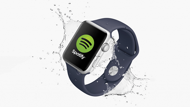 spotify on apple watch