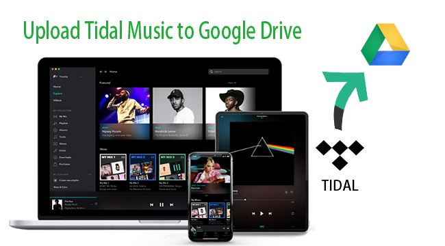 tidal music to google drive