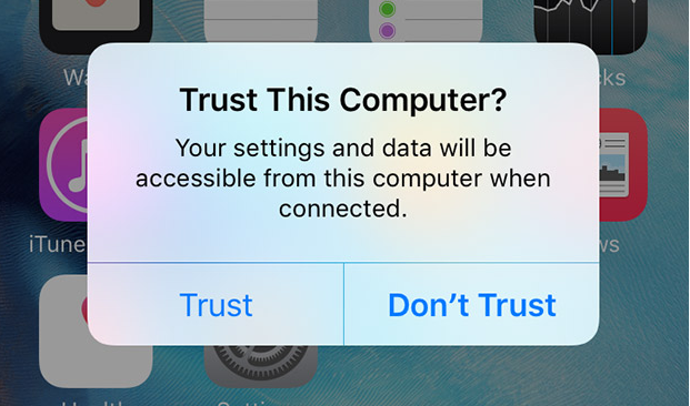 trust this computer