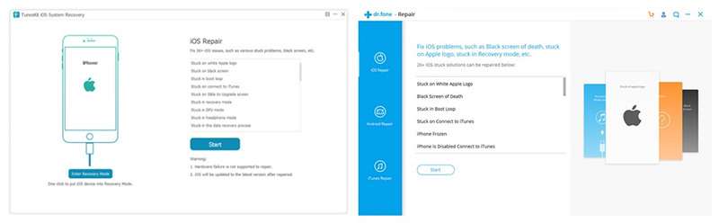 tuneskit vs dr.fone repair