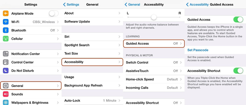 turn off guided access to fix ipad guided access stuck