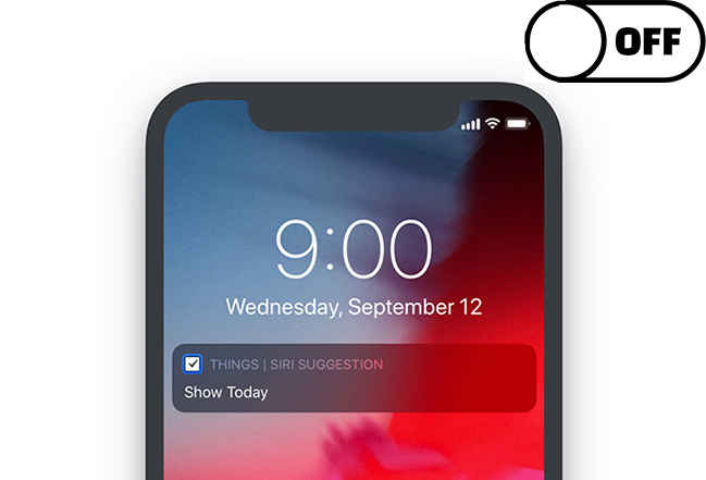 how to turn off siri suggestions on iphone