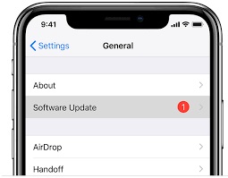 update ios operate system