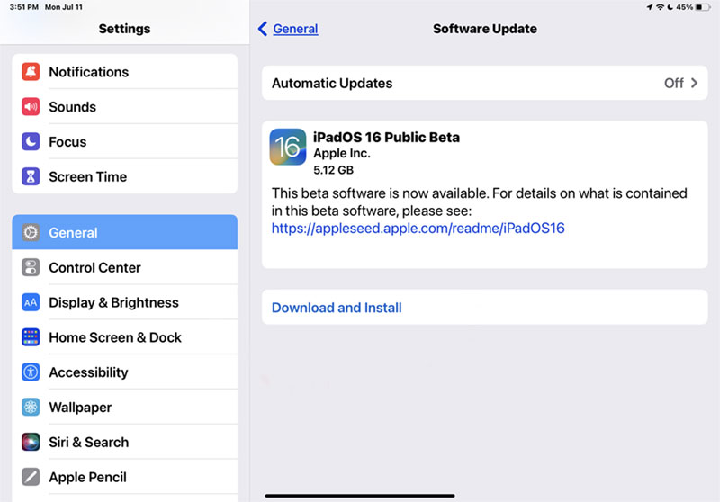 update ios to the latest version