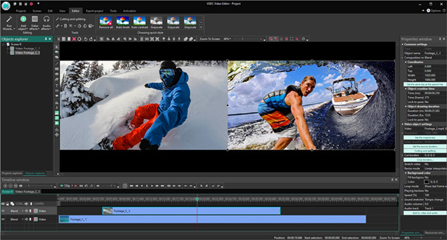 vsdc video editor