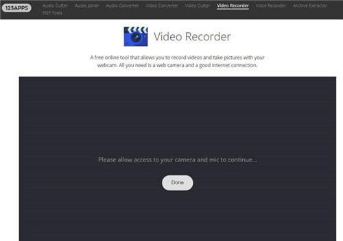 online webcam recorder webcamera io