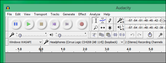 record music on audacity on audacity