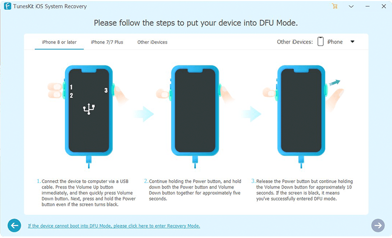 iphone in den dfu modus versetzen