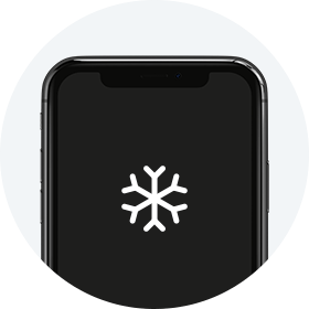 eingefrorener bildschirm